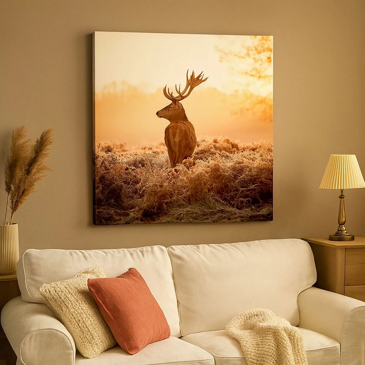 Vászonkép - A birtok ura - 30x30 cm