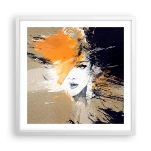 Poszter fekete keretben - És van fény - 50x50 cm