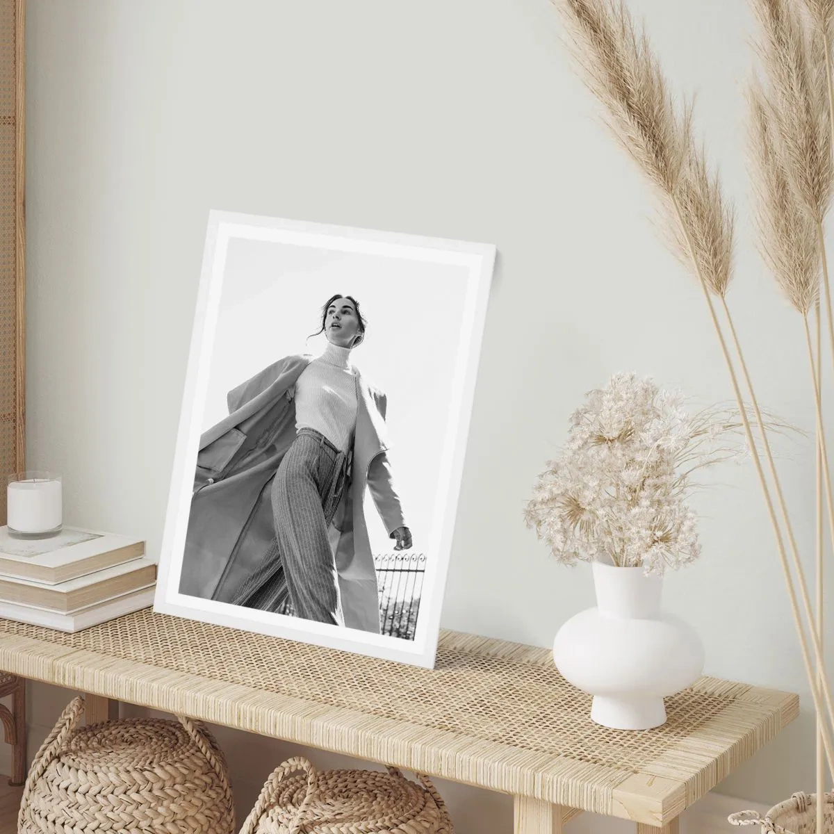 Poszter fekete keretben - Velem jössz? - 30x40 cm