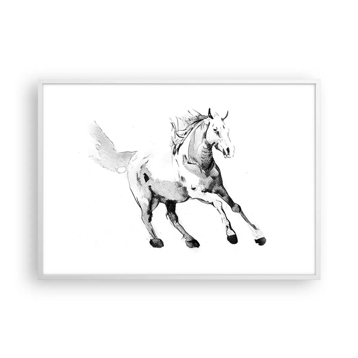 Poszter fekete keretben - Megszelídíthetetlen lélek - 100x70 cm