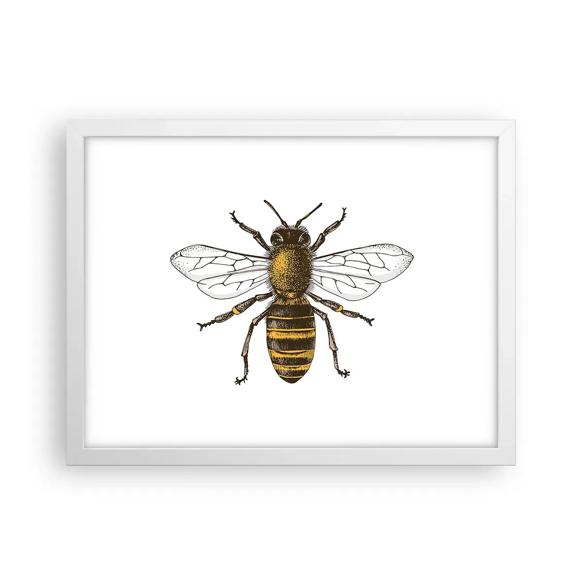 Poszter fekete keretben - Gyönyörű és jó - 40x30 cm