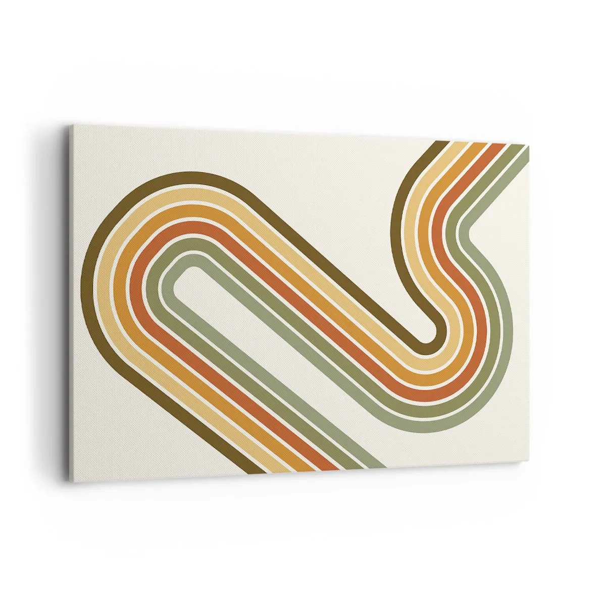 Vászonkép - Cikkcakkban a célba - 120x80 cm