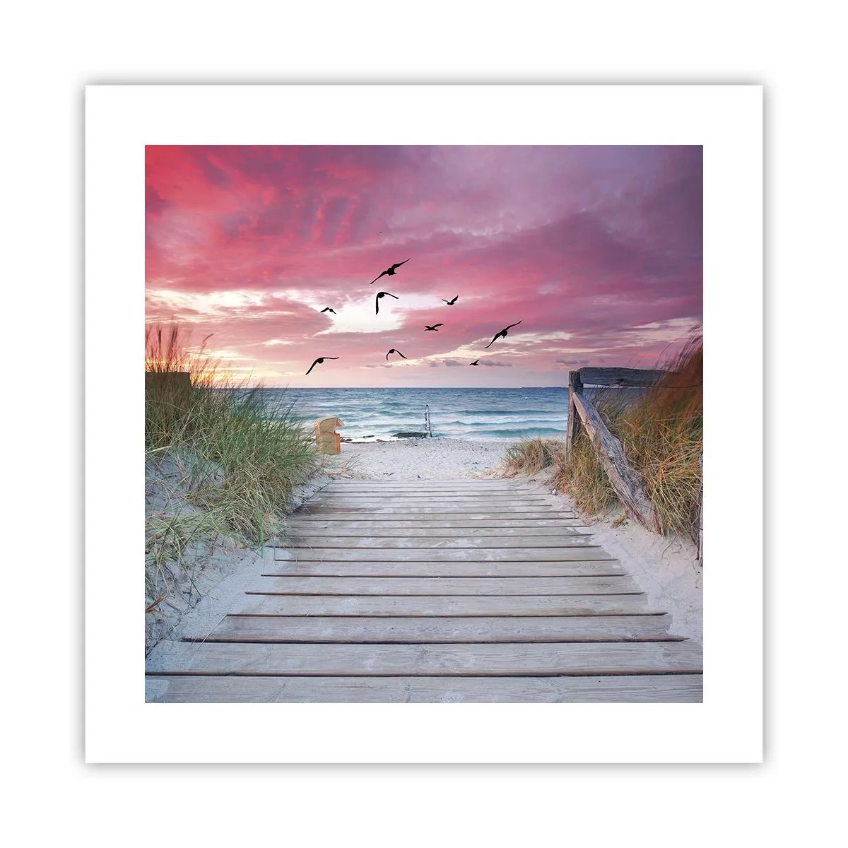 Poszter - Balti impresszió - 40x40 cm