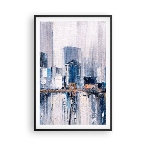Poszter fehér keretben - New York-i benyomás - 61x91 cm