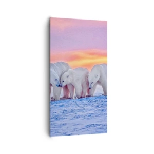 Vászonkép - Elég a családi meleg - 65x120 cm