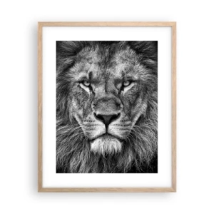 Poszter világos tölgy keretben - Őfelségi palástban - 40x50 cm