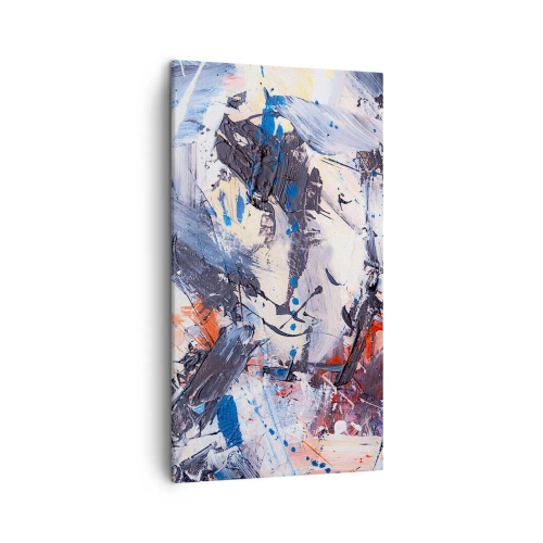 Vászonkép - Őrült absztrakt tánc - 45x80 cm
