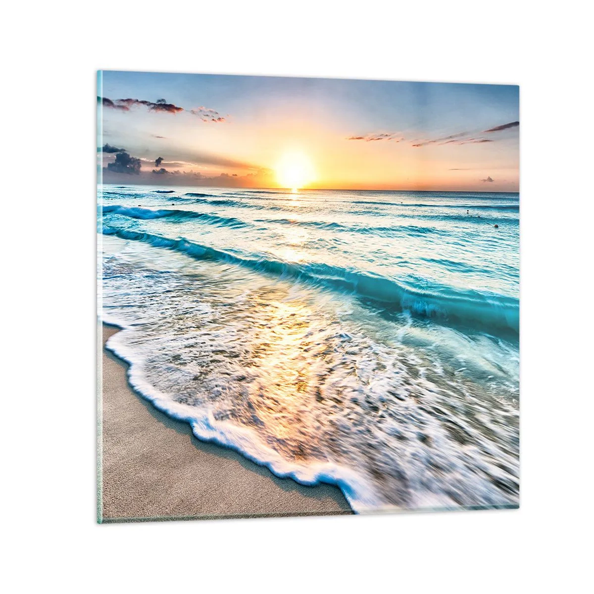 Üveg kép - Érdemes megnézni - 30x30 cm