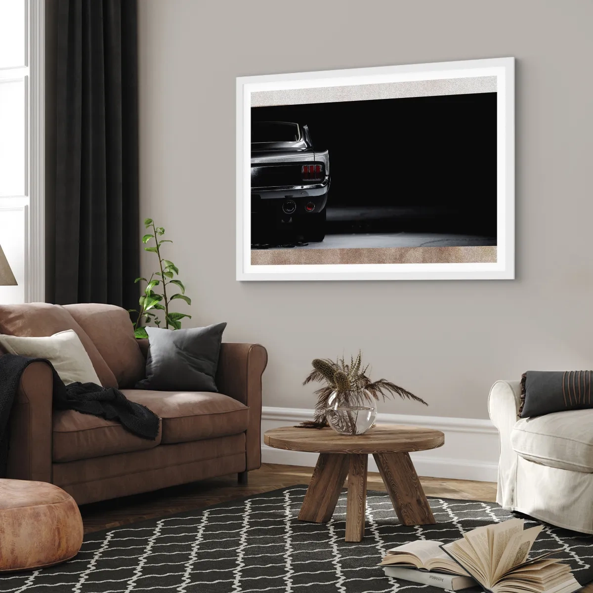 Poszter fekete keretben - Klasszikus báj - 91x61 cm