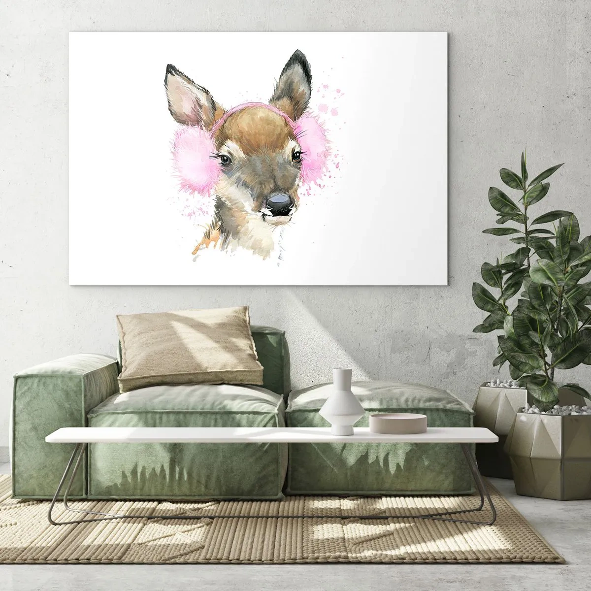 Üveg kép - És a fagy már nem szörnyű - 120x80 cm