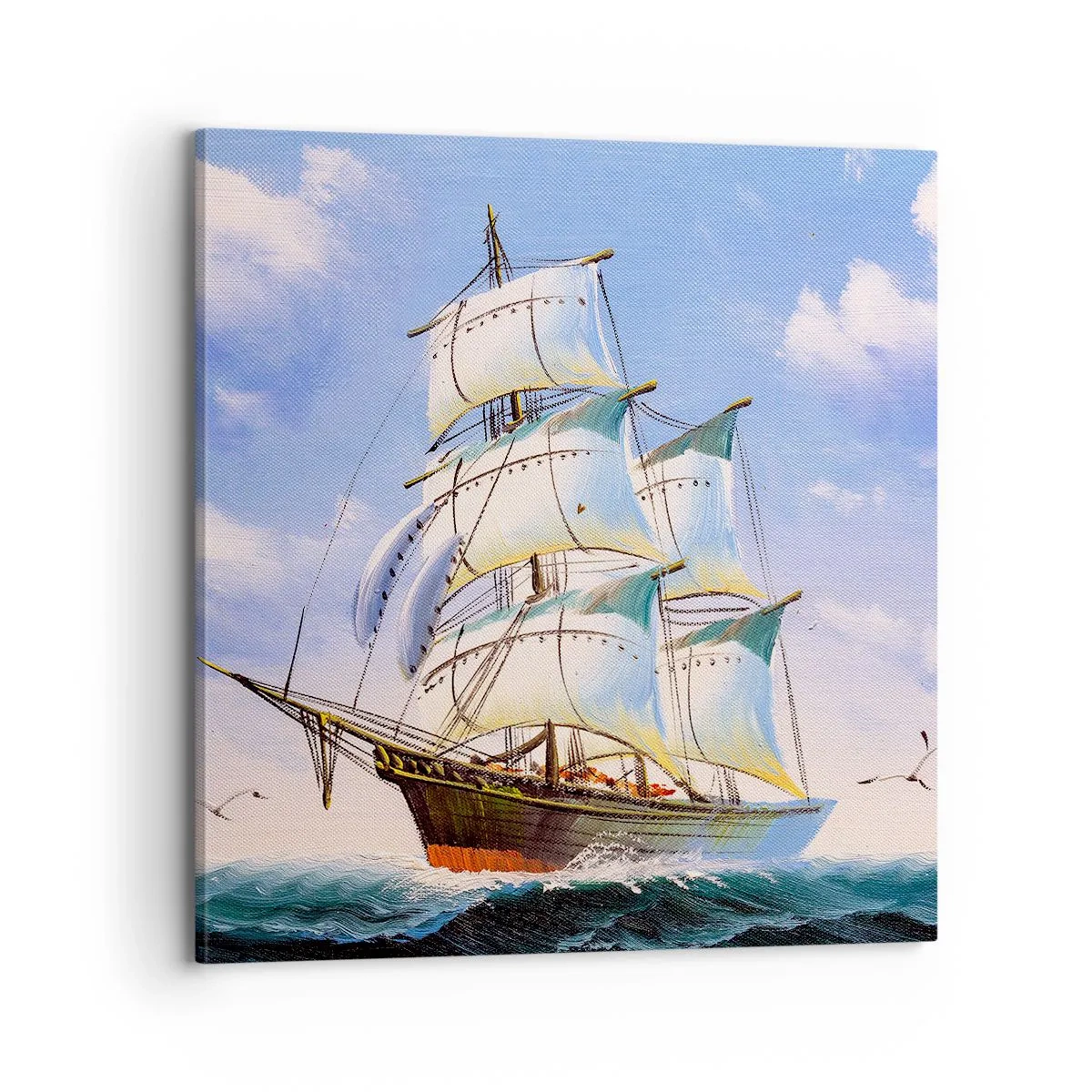 Vászonkép - Büszkén a széllel - 70x70 cm