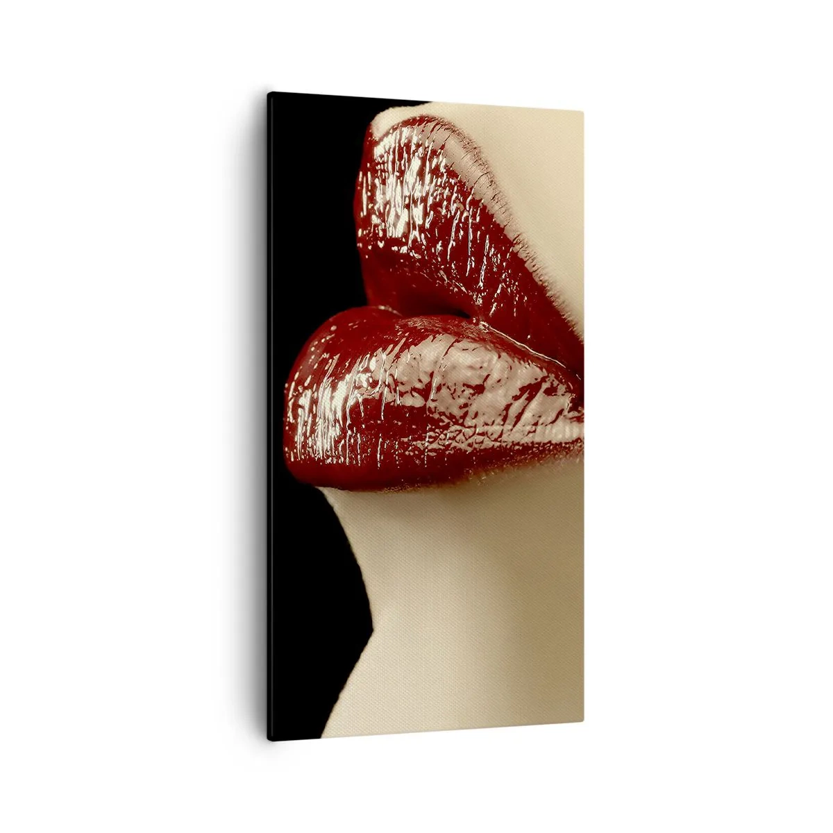 Vászonkép - A kármin érzékisége és ragyogása - 55x100 cm