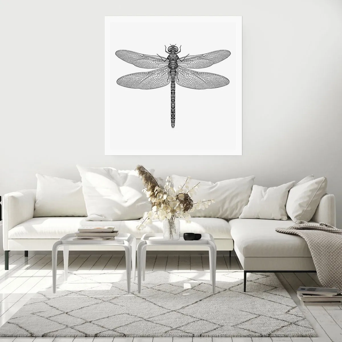 Poszter - A természet precizitása - 60x60 cm