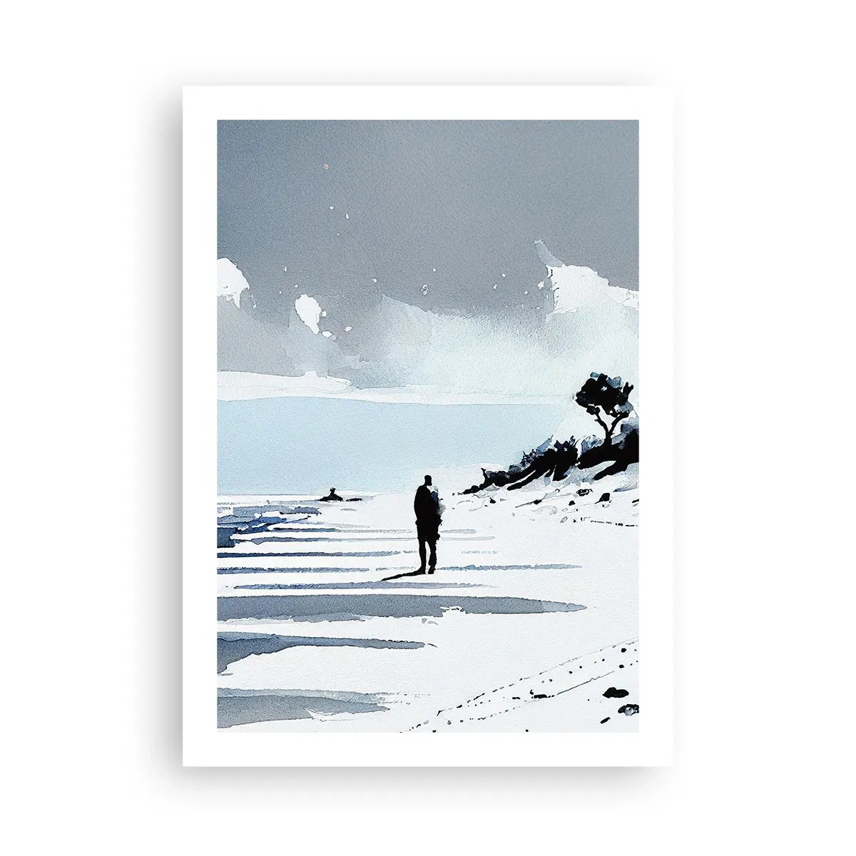 Poszter - Egyedül - 50x70 cm