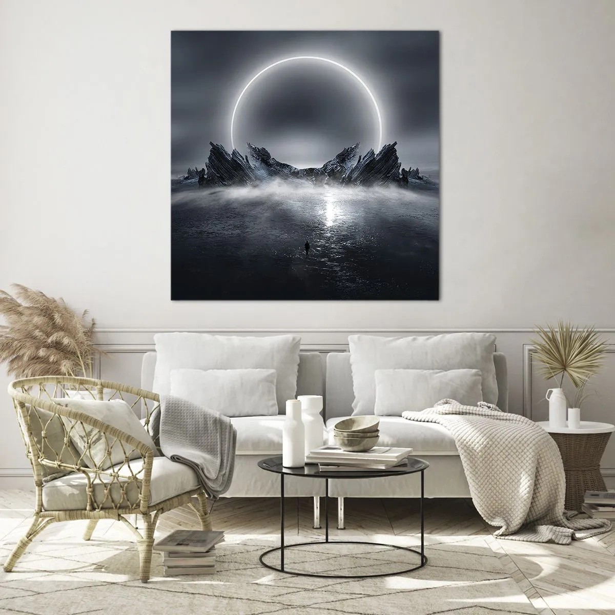 Üveg kép - Egy történet fináléja - 60x60 cm