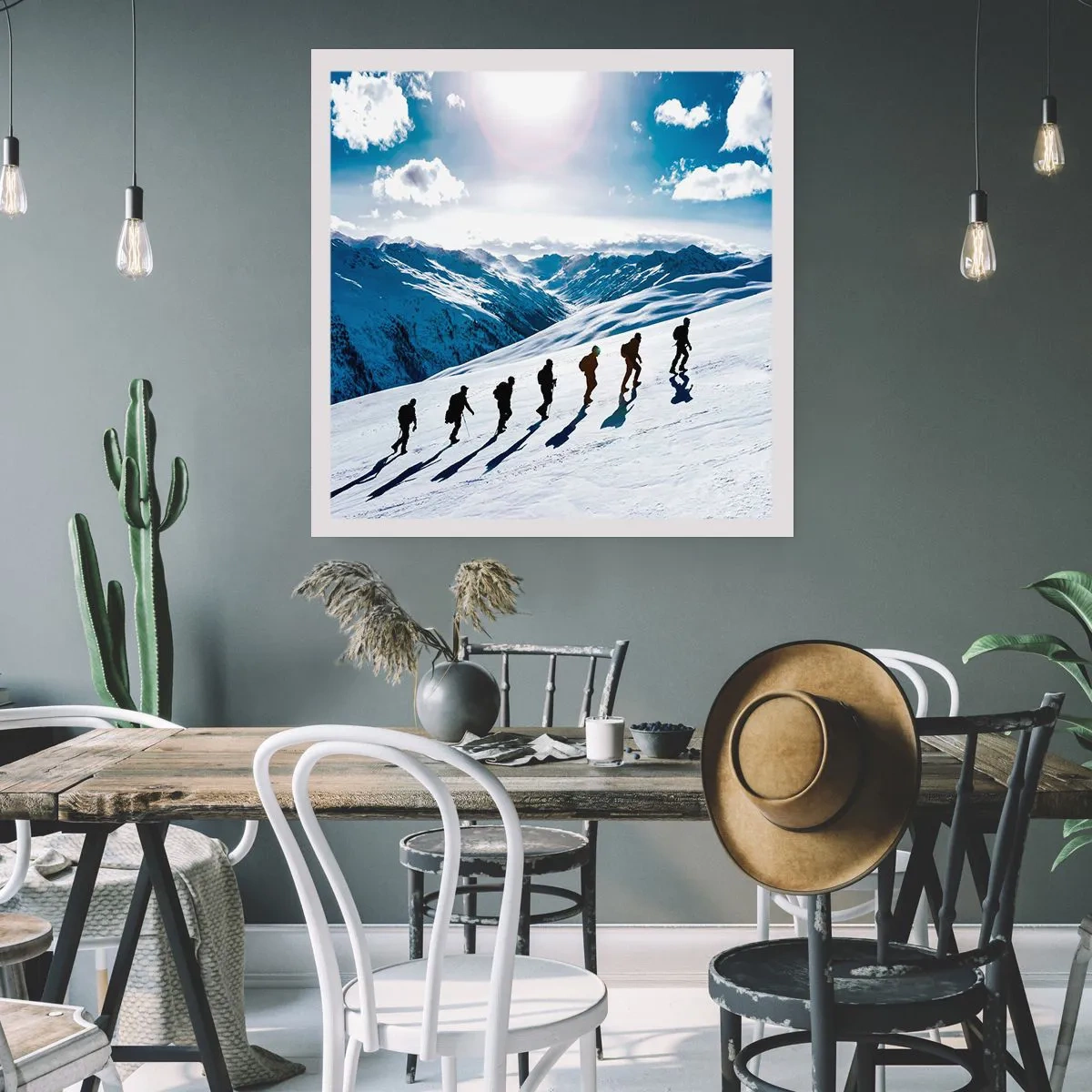 Poszter - A hódítók csapata - 60x60 cm