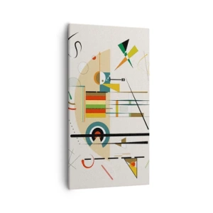 Vászonkép - És nevet a világ - 55x100 cm