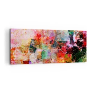 Vászonkép - Utazás a rózsákon át - 100x40 cm