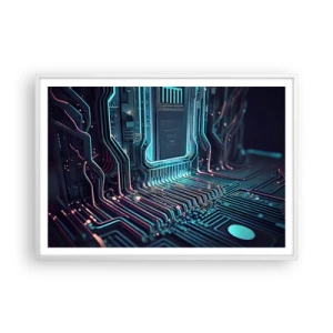 Poszter fekete keretben - Úgy gondolom... - 100x70 cm