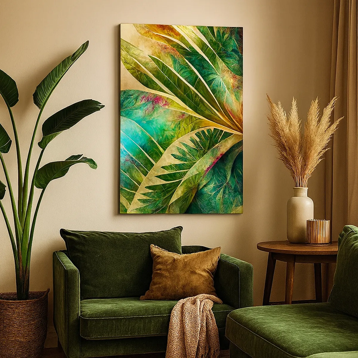 Vászonkép - A trópusok színei - 50x70 cm