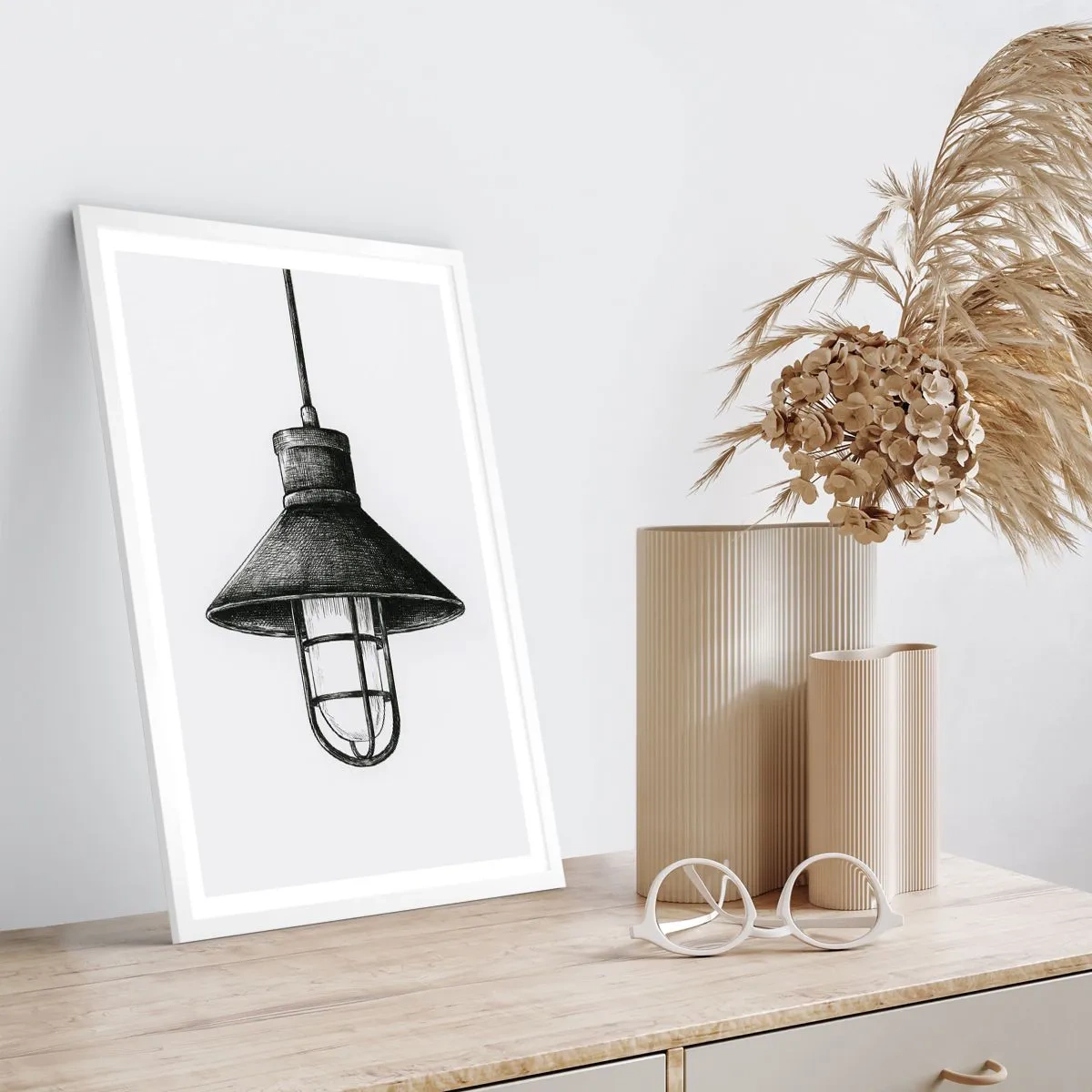 Poszter fekete keretben - Mint évekkel ezelőtt... - 61x91 cm