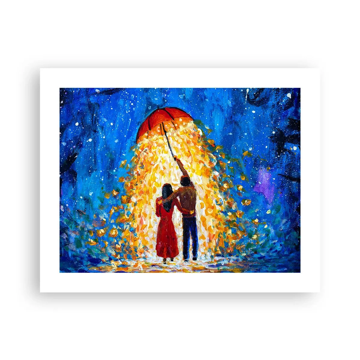 Poszter - Egy esős este varázsa? - 50x40 cm