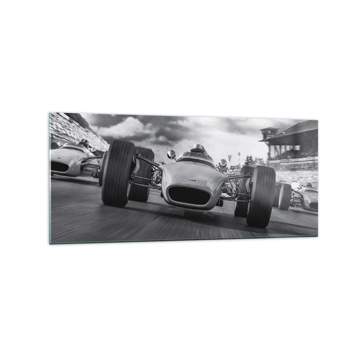 Üveg kép - Van erő! - 120x50 cm