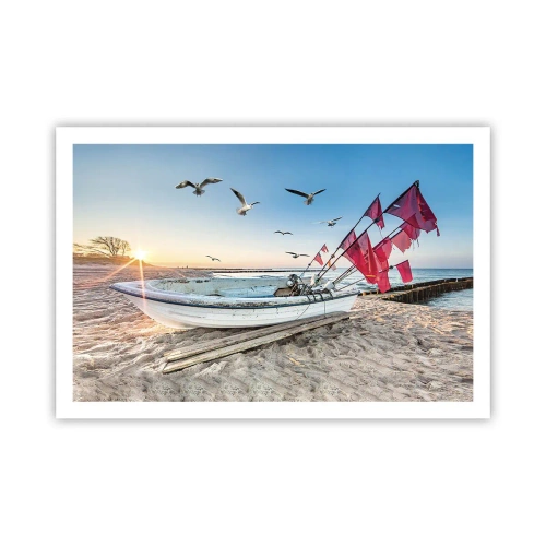 Poszter - Megérdemelt pihenés - 91x61 cm