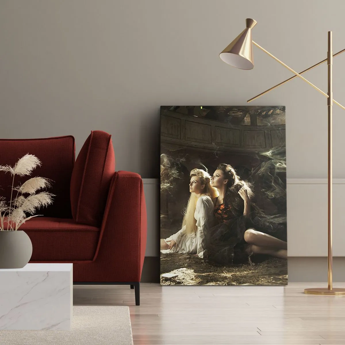 Vászonkép - És lett költészet - 45x80 cm