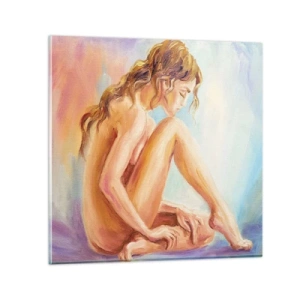 Üveg kép - A fiatalság cselekedete - 60x60 cm