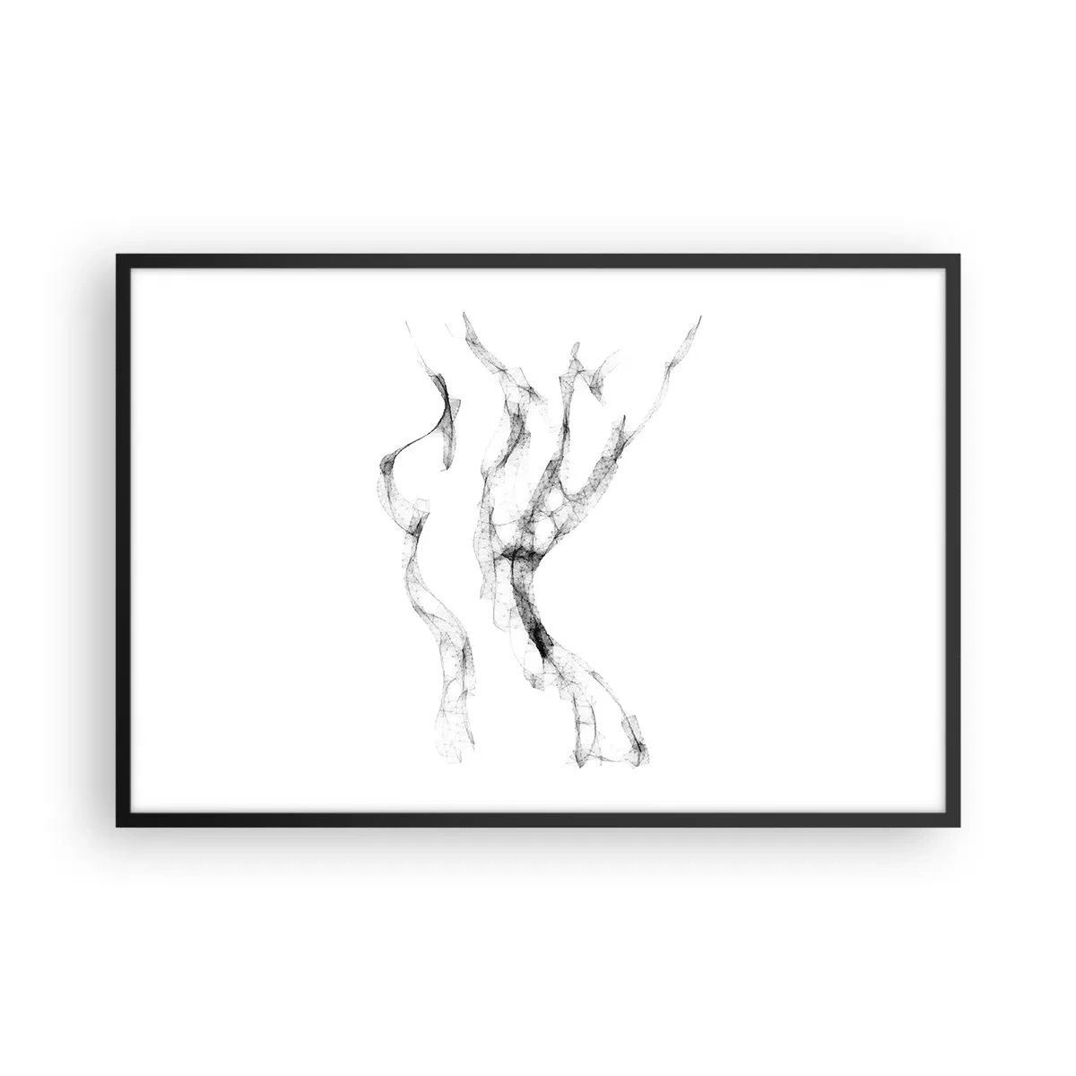 Poszter fehér keretben - Gyönyörű és erős - 91x61 cm