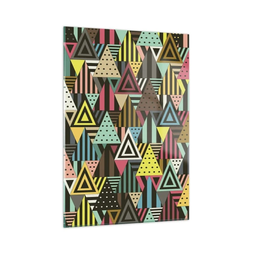 Üveg kép - Hármas ritmusban - 50x70 cm