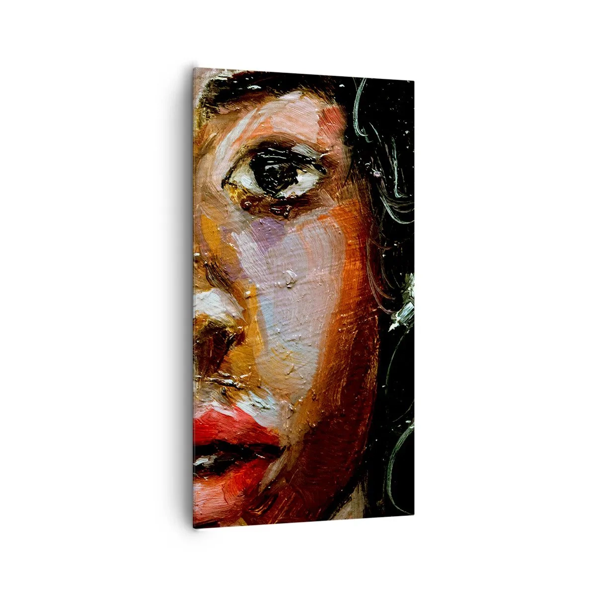 Vászonkép - Fekete és fény - 65x120 cm