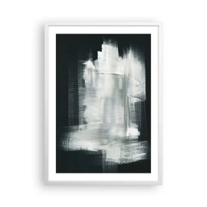Poszter fekete keretben - Függőlegből és vízszintből szőtt - 50x70 cm