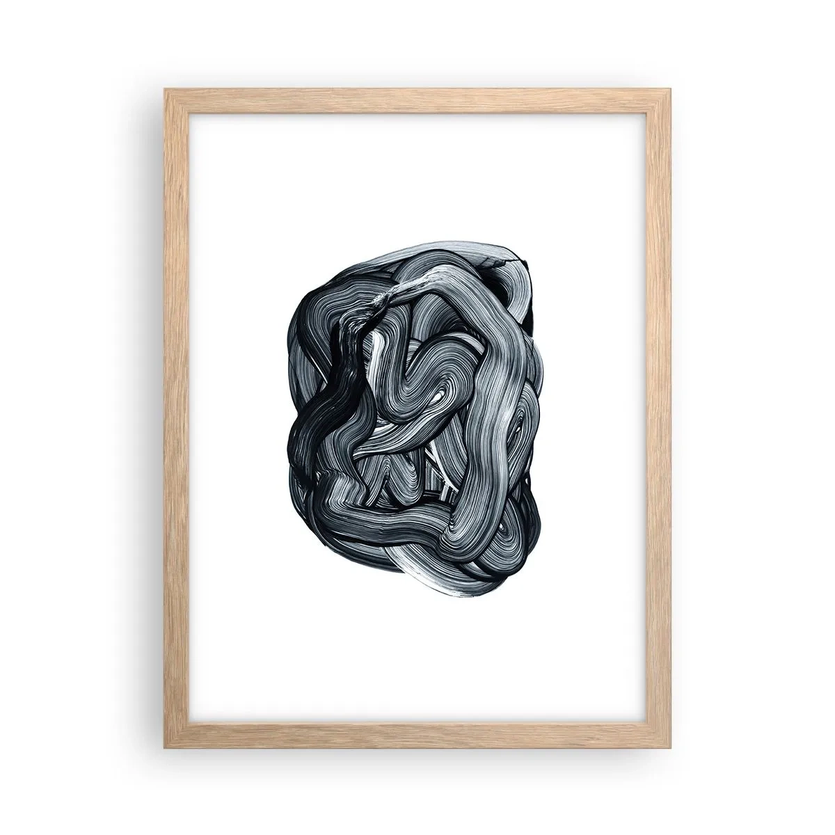 Poszter világos tölgy keretben - Ez nem olyan egyszerű - 30x40 cm