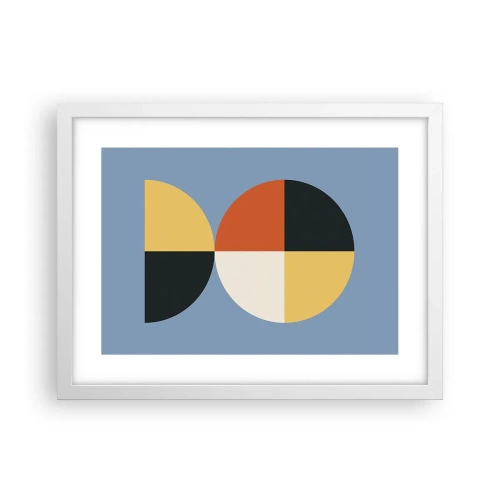 Poszter fekete keretben - Nézd és számolj - 40x30 cm