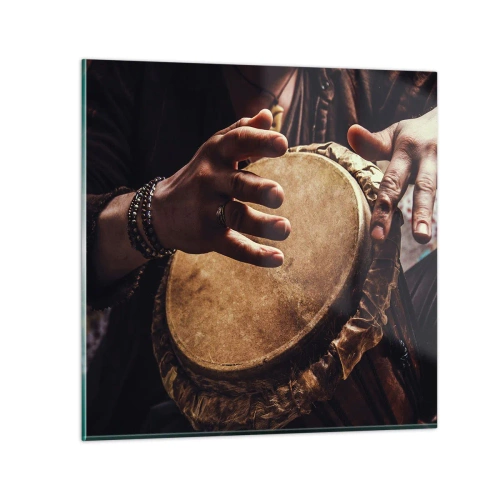 Üveg kép - A szív ritmusában - 60x60 cm