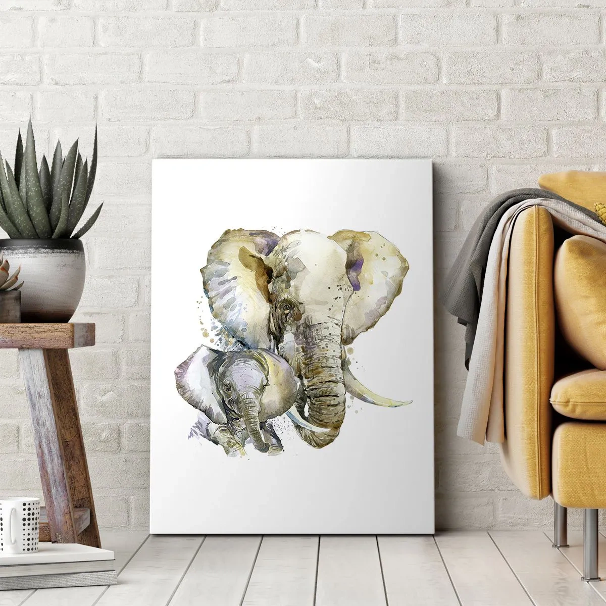 Vászonkép - Sehol se jobb mint anyánál - 80x120 cm