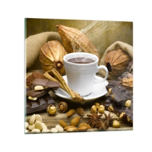 Üveg kép - Izgalmat keresőknek - 50x50 cm