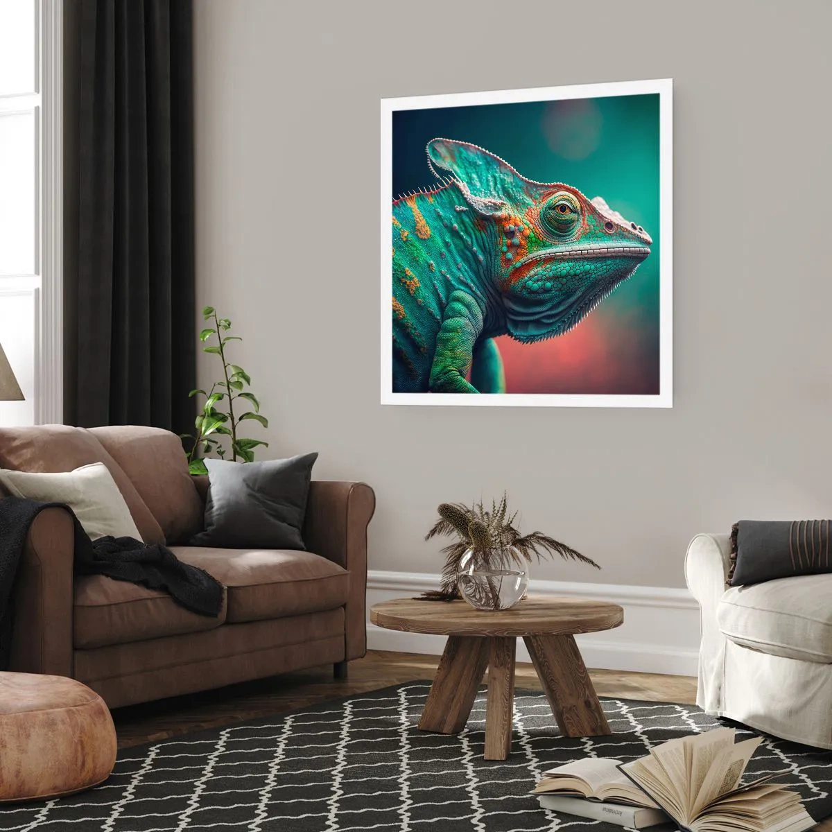 Poszter - Látsz engem? Nem jó... - 40x40 cm