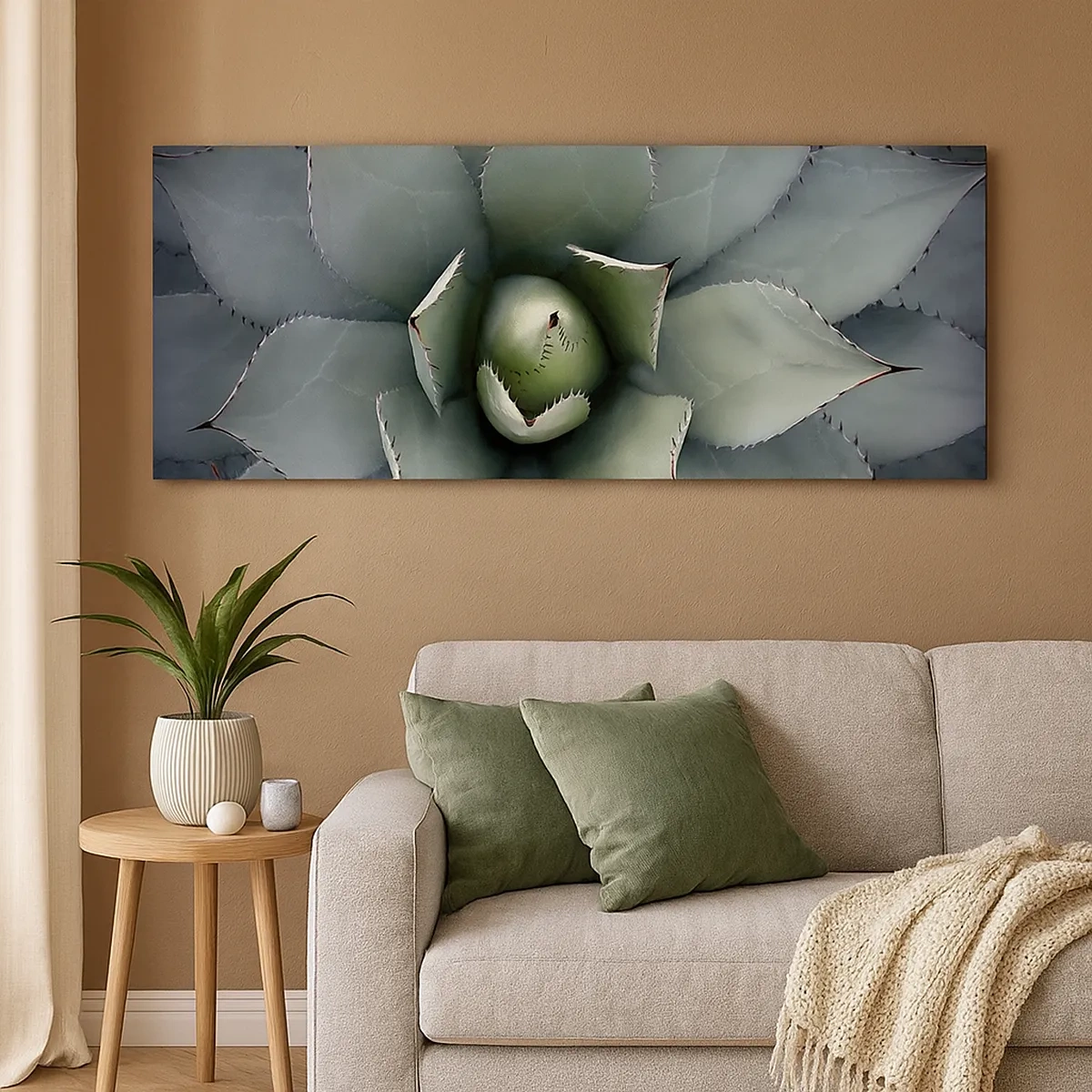 Vászonkép - Wabi és figyelmeztetés - 30x30 cm