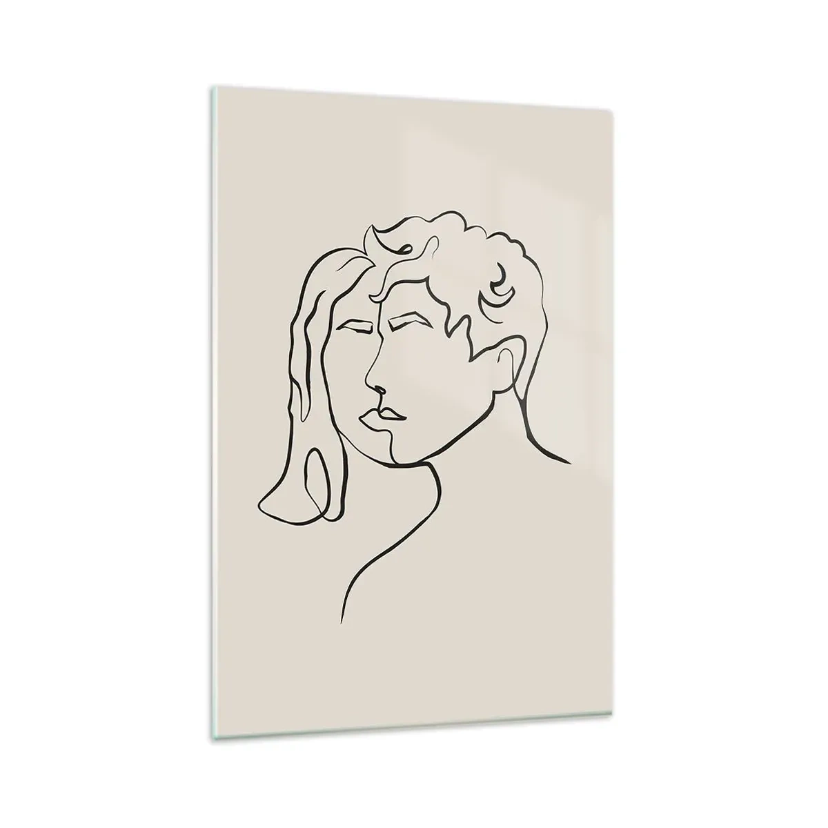 Üveg kép - És egységgé vált - 80x120 cm