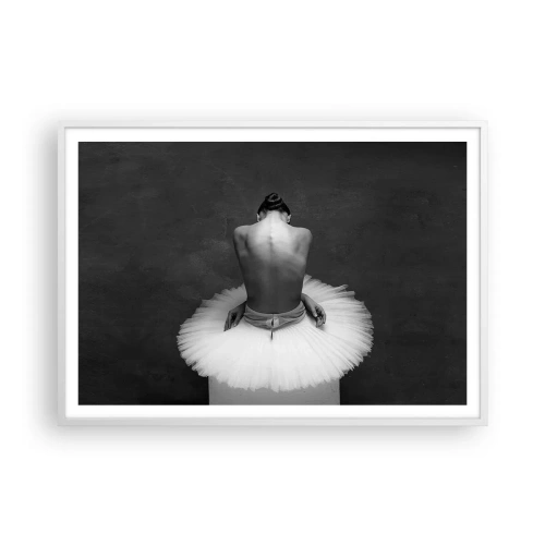 Poszter fekete keretben - Épp virágzik - 100x70 cm