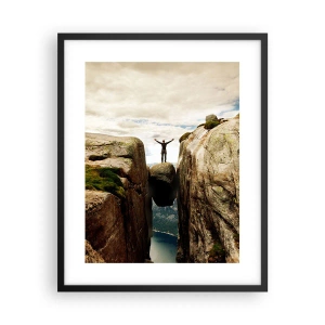 Poszter fehér keretben - Hogy vagyok ?! - 40x50 cm