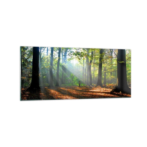 Üveg kép - Ragyogások és árnyékok - 120x50 cm