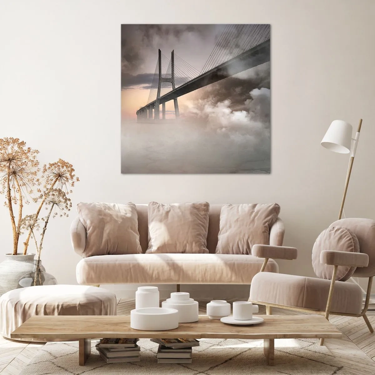 Vászonkép - A nem létező folyó mentén - 70x70 cm