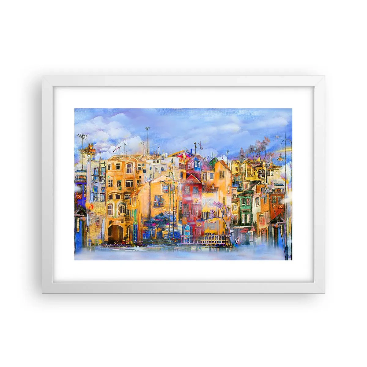 Poszter fekete keretben - Együtt vagyunk - 40x30 cm