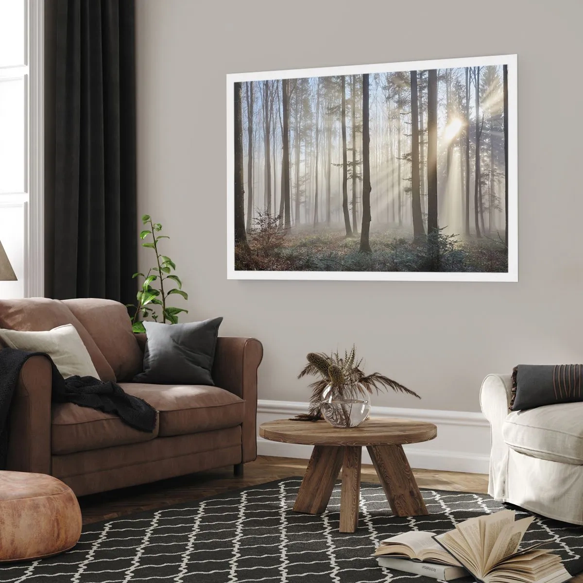 Poszter - A köd is felébredt - 50x40 cm