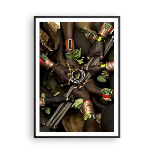 Poszter fehér keretben - Együtt vagyunk - 70x100 cm