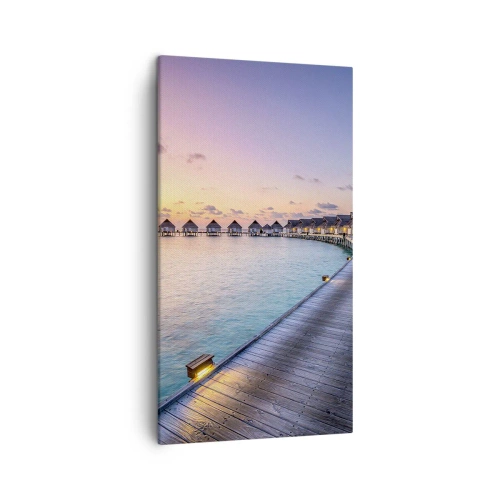 Vászonkép - Nyaralás – vissza a forrásokhoz - 45x80 cm